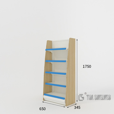 Gondola Display Rack Shelves Powder Coating For Supermarket