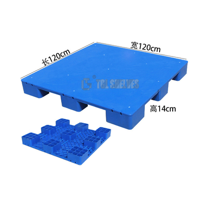 Injection Molding Plastic Euro Pallets Reusable 1200×1000×150mm Dimension